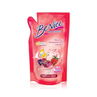 BeNice Cherry Berry Shower Cream Refill 400 ml