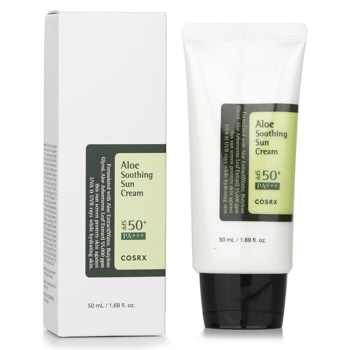 كوسركس ألو سوثينغ صن كريم SPF50+ PA+++ بحجم 50 مل