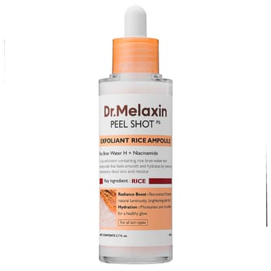 Dr.Melaxin Peel Shot Exfoliating White Rice Ampoule 80 ml
