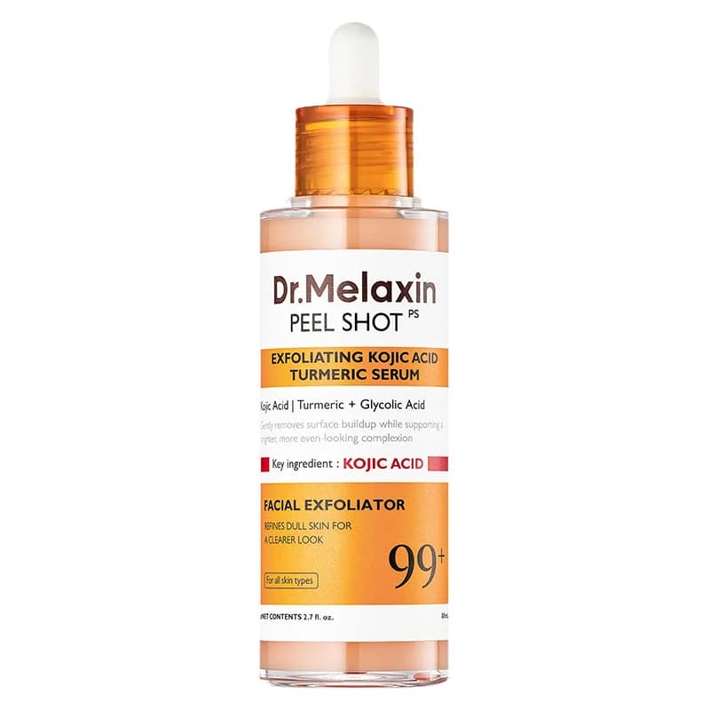 Dr.Melaxin Peel Shot Exfoliating Kojic Acid Turmeric Serum 80 ml